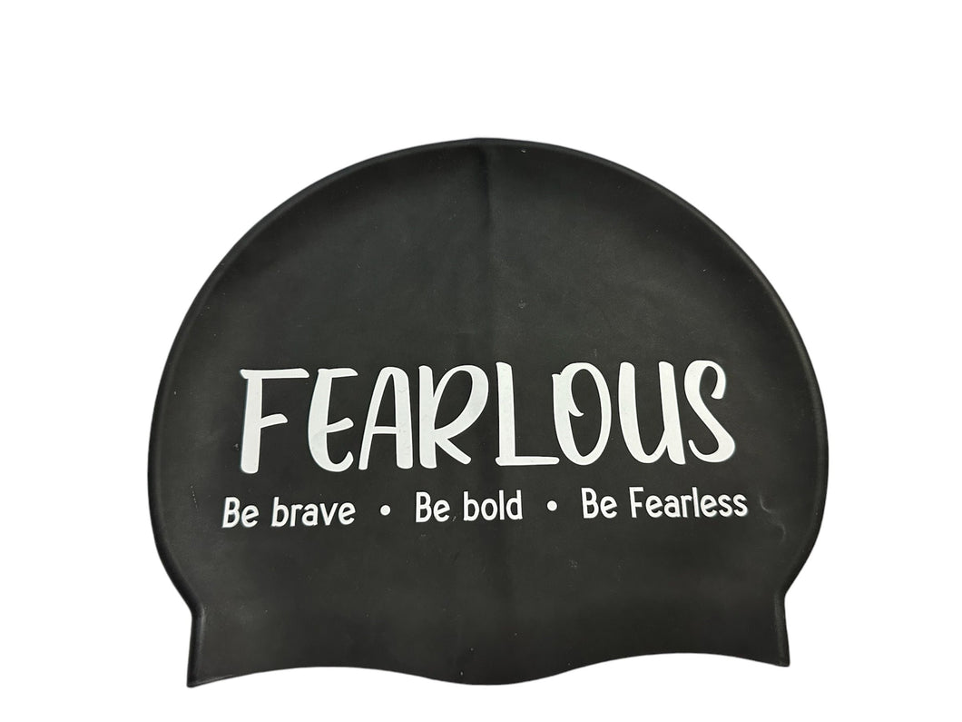 Fearlous Swim Cap - Be Brave