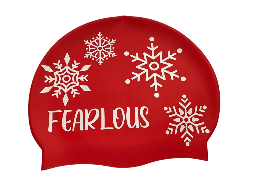 Fearlous Swim Cap - Snow Flakes