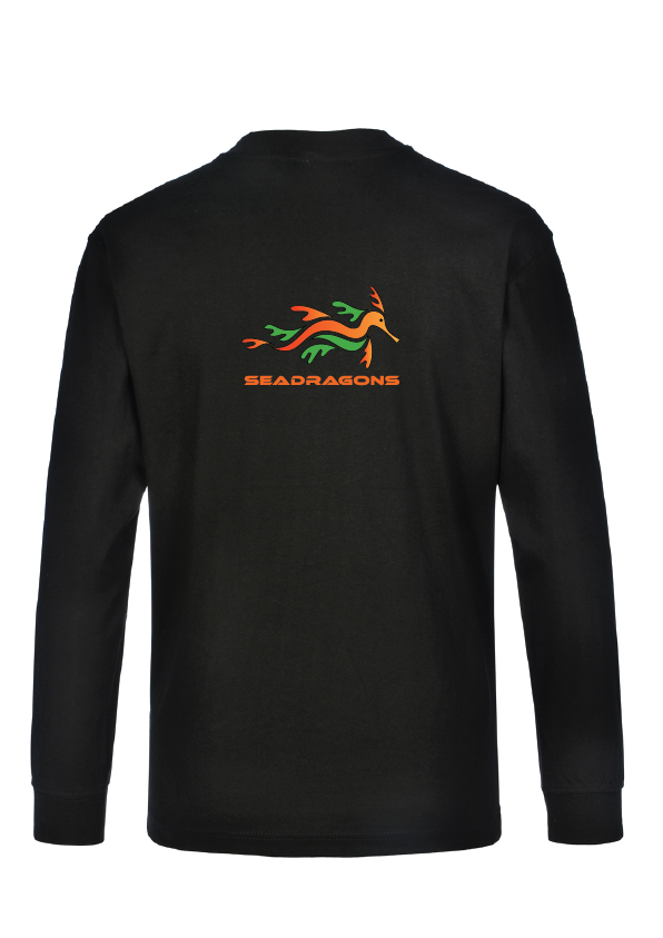 Mornington Peninsula Masters Swim Club Long Sleeve Tee - Unisex Black