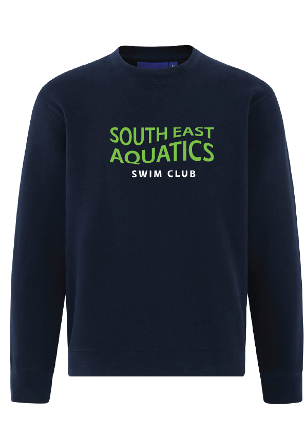 South East Aquatics sweat top - navy
