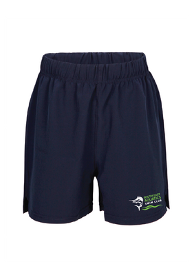 South East Aquatics swim club 4 X STRETCH  SHORTS - Kids & Unisex- Navy