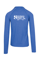 NEW ITEM 2025 VICTORIAN SPRINT CHAMPIONSHIP LONG SLEEVE 1/4 ZIP TOP - AZURE