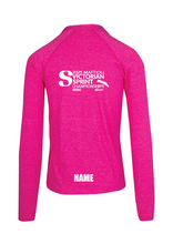 NEW ITEM 2025 VICTORIAN SPRINT CHAMPIONSHIP LONG SLEEVE 1/4 ZIP TOP - MAGENTA