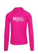 NEW ITEM 2025 VICTORIAN SPRINT CHAMPIONSHIP LONG SLEEVE 1/4 ZIP TOP - MAGENTA