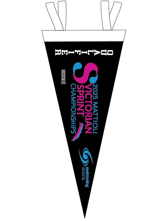 2025 VICTORIAN SPRINT CHAMPIONSHIP FELT PENNANT - Qualifier