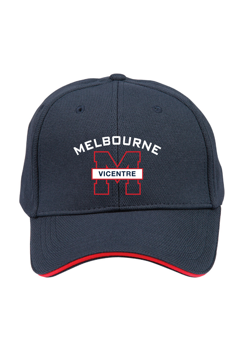 MELBOURNE VICENTRE SWIM CLUB SUPPORTER CAP - NAVY