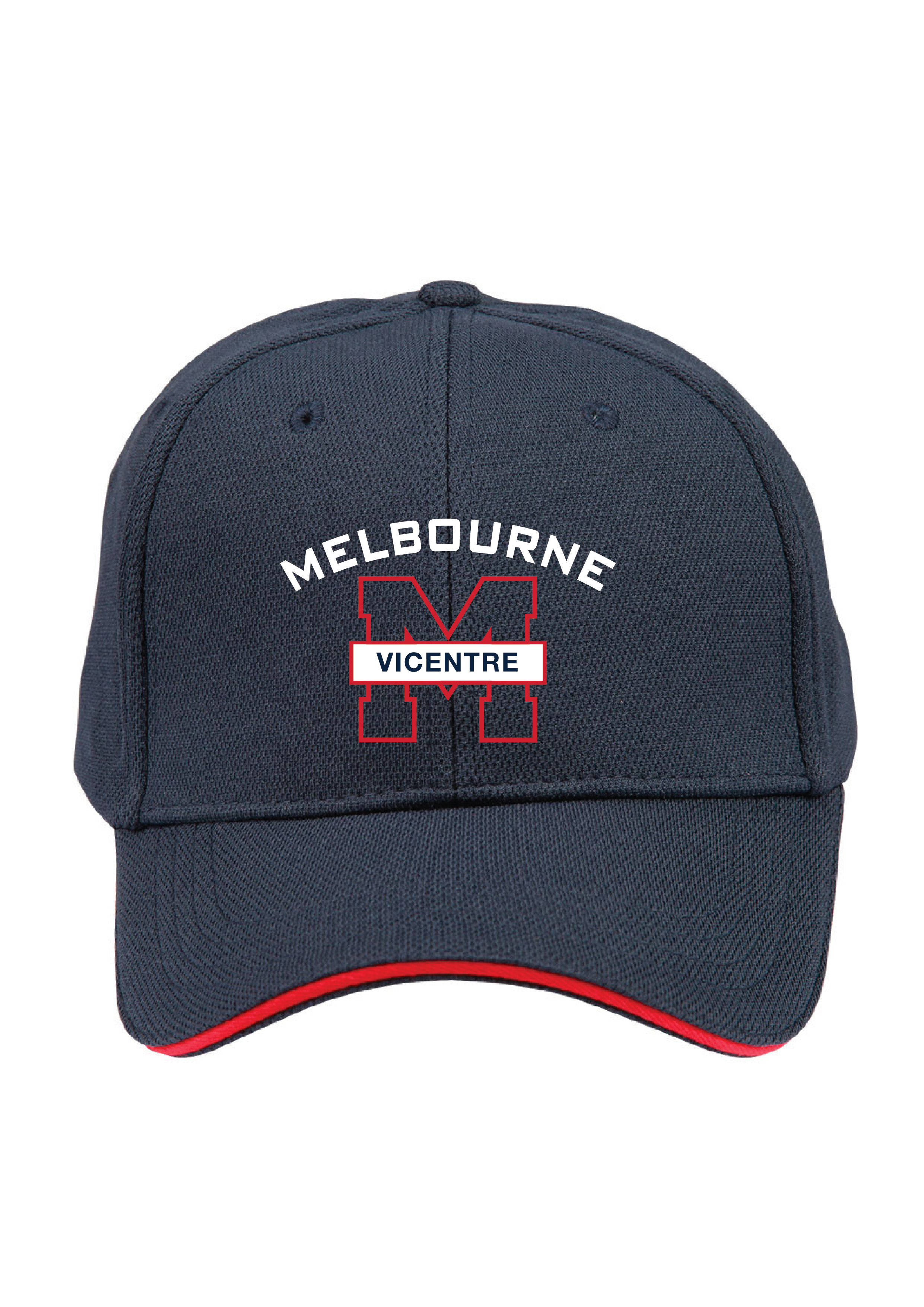 MELBOURNE VICENTRE SWIM CLUB SUPPORTER CAP - NAVY