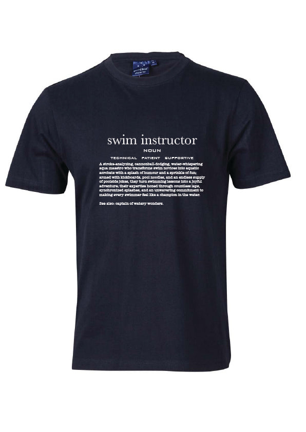 Swim Instructor Tee - NAVY