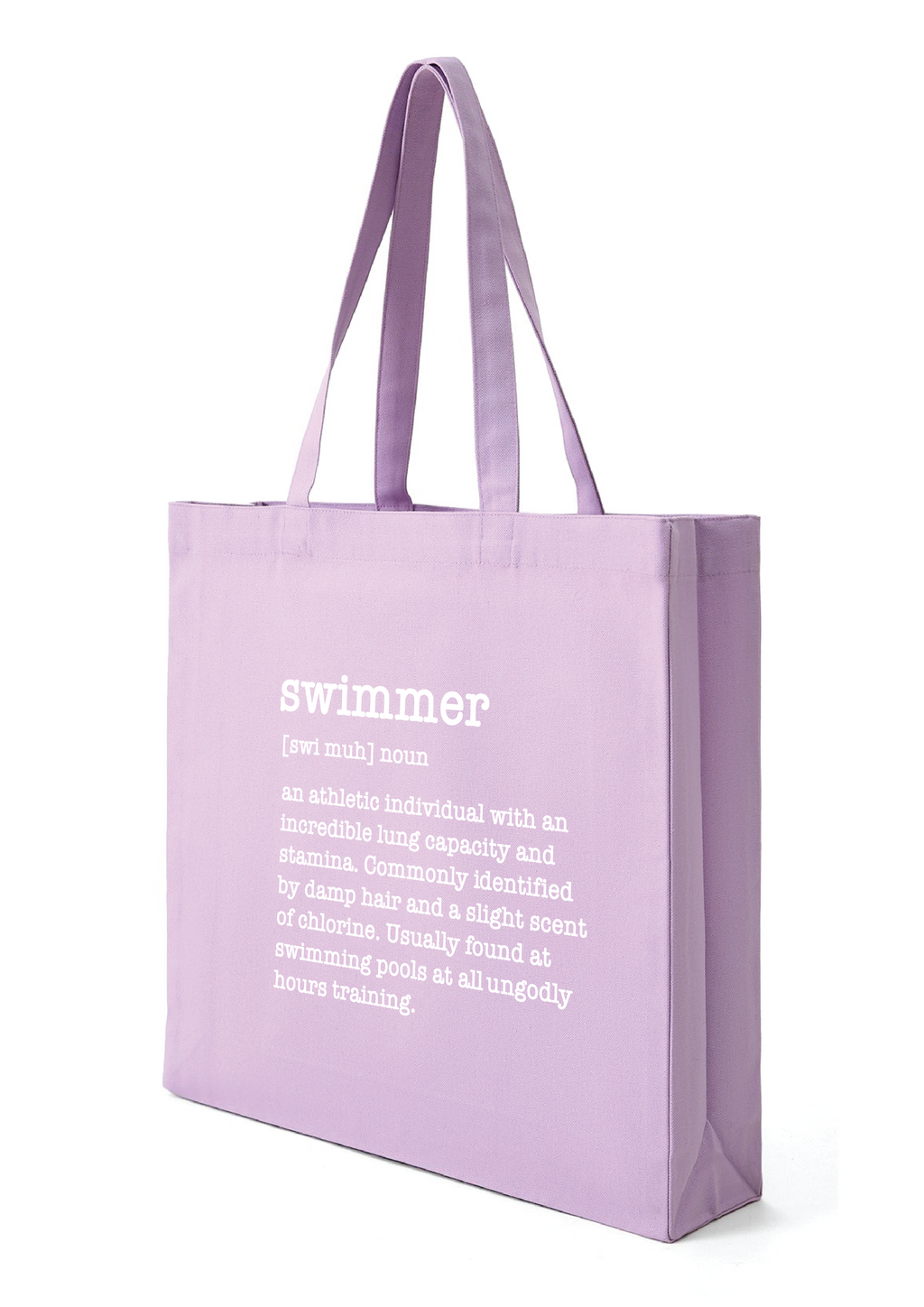 SWIMMER - NOUN TOTE BAG - 8 COLOURS AVAILABLE