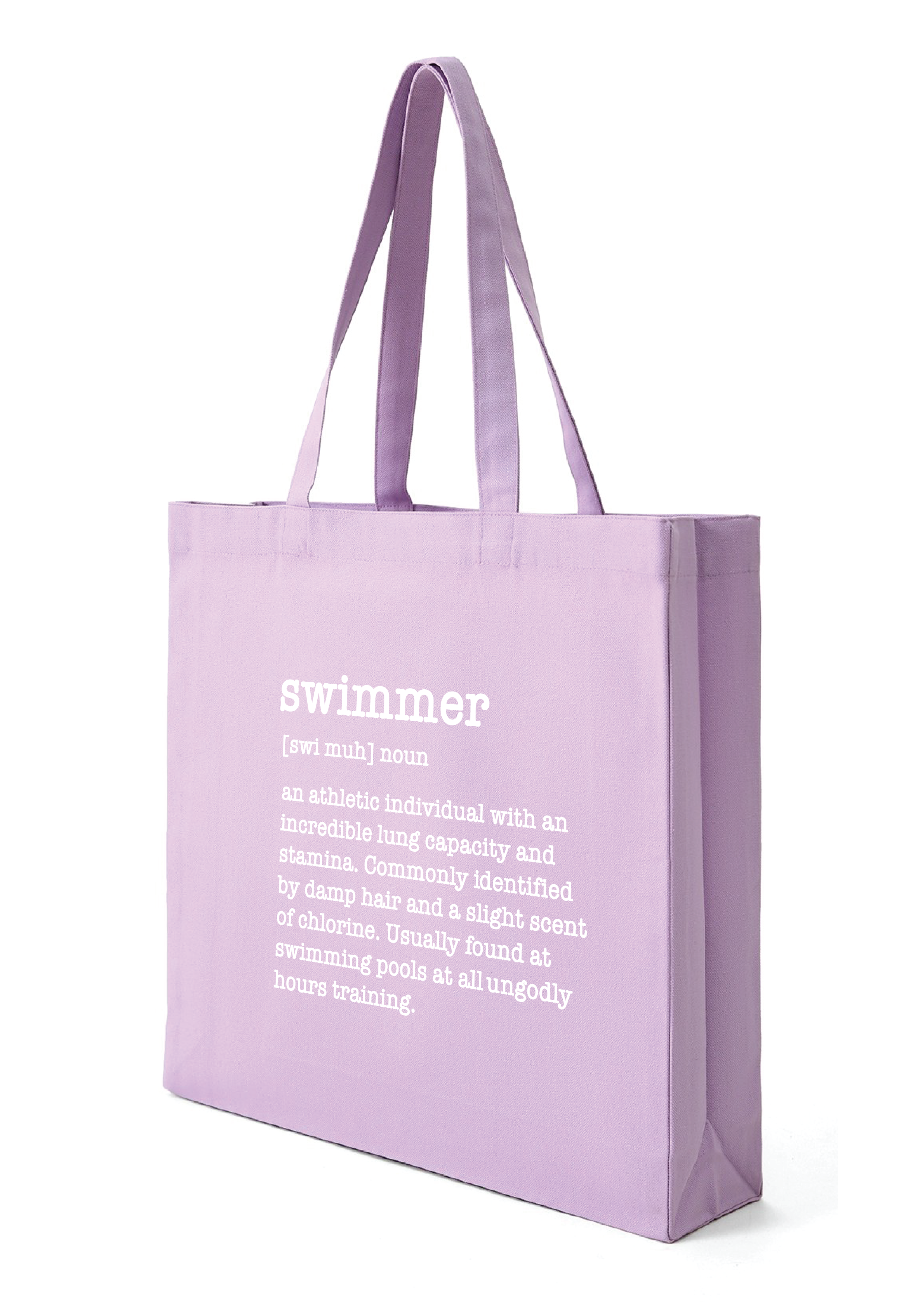 SWIMMER - NOUN TOTE BAG - 8 COLOURS AVAILABLE