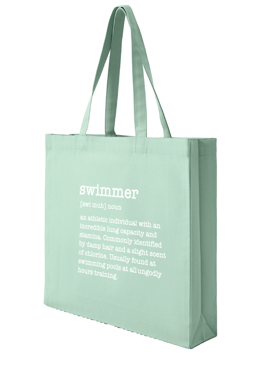 SWIMMER - NOUN TOTE BAG - 8 COLOURS AVAILABLE