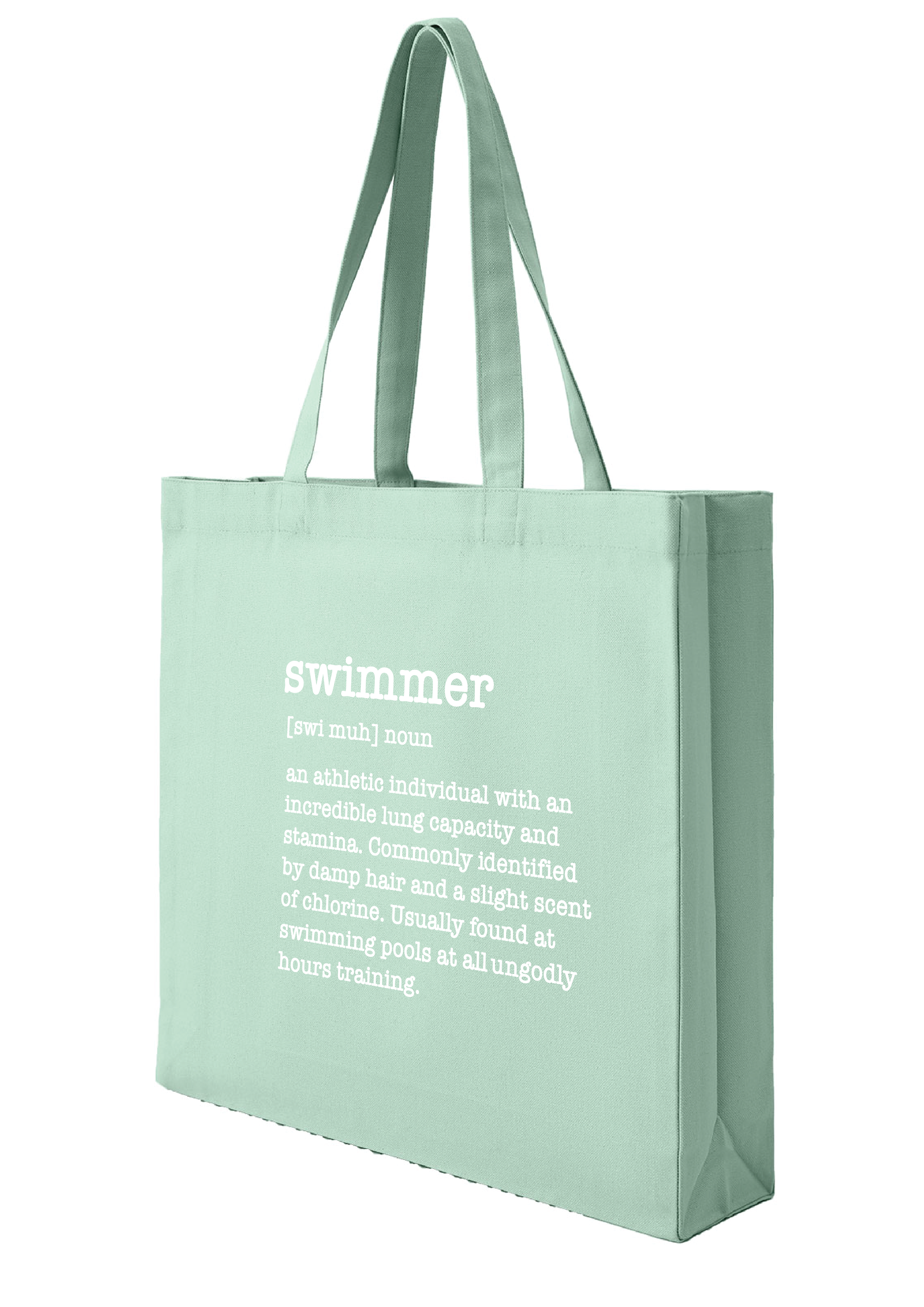 SWIMMER - NOUN TOTE BAG - 8 COLOURS AVAILABLE