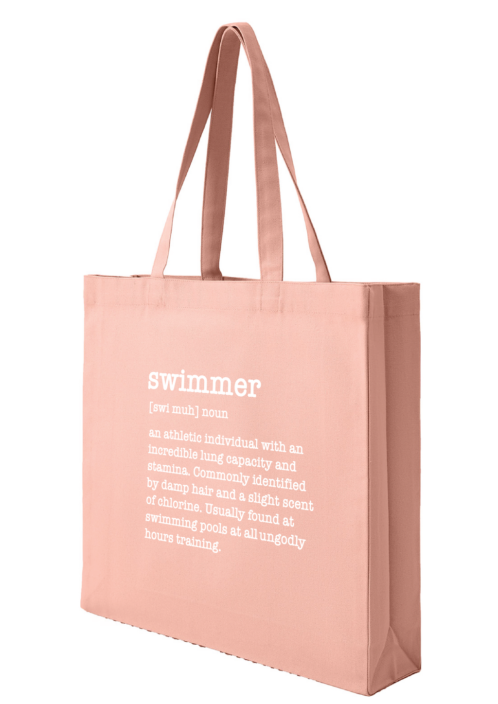 SWIMMER - NOUN TOTE BAG - 8 COLOURS AVAILABLE