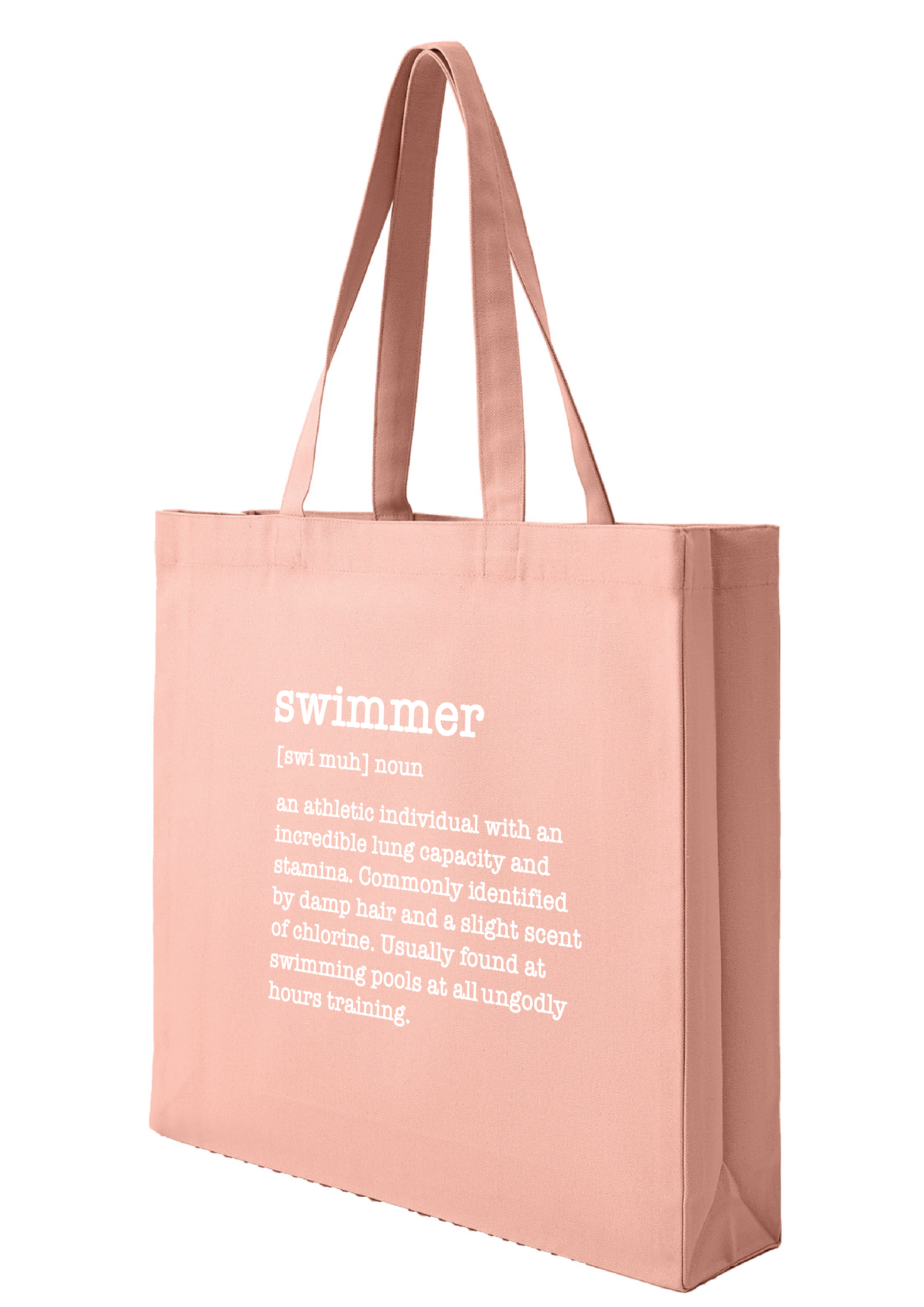 SWIMMER - NOUN TOTE BAG - 8 COLOURS AVAILABLE