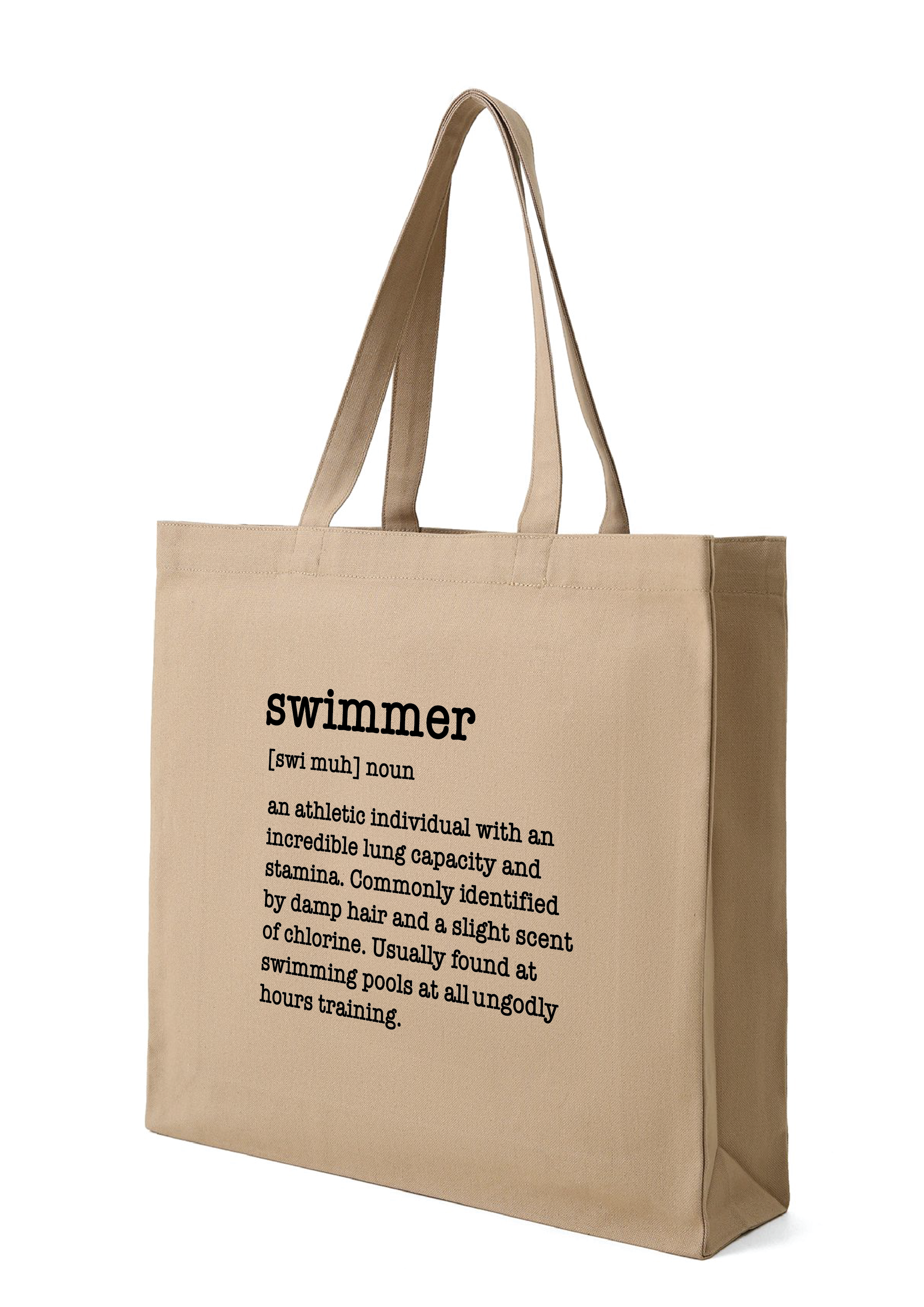 SWIMMER - NOUN TOTE BAG - 8 COLOURS AVAILABLE