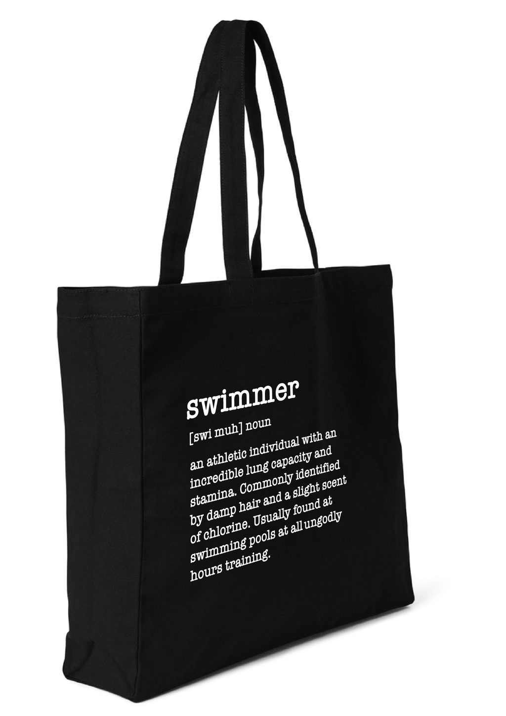 SWIMMER - NOUN TOTE BAG - 8 COLOURS AVAILABLE