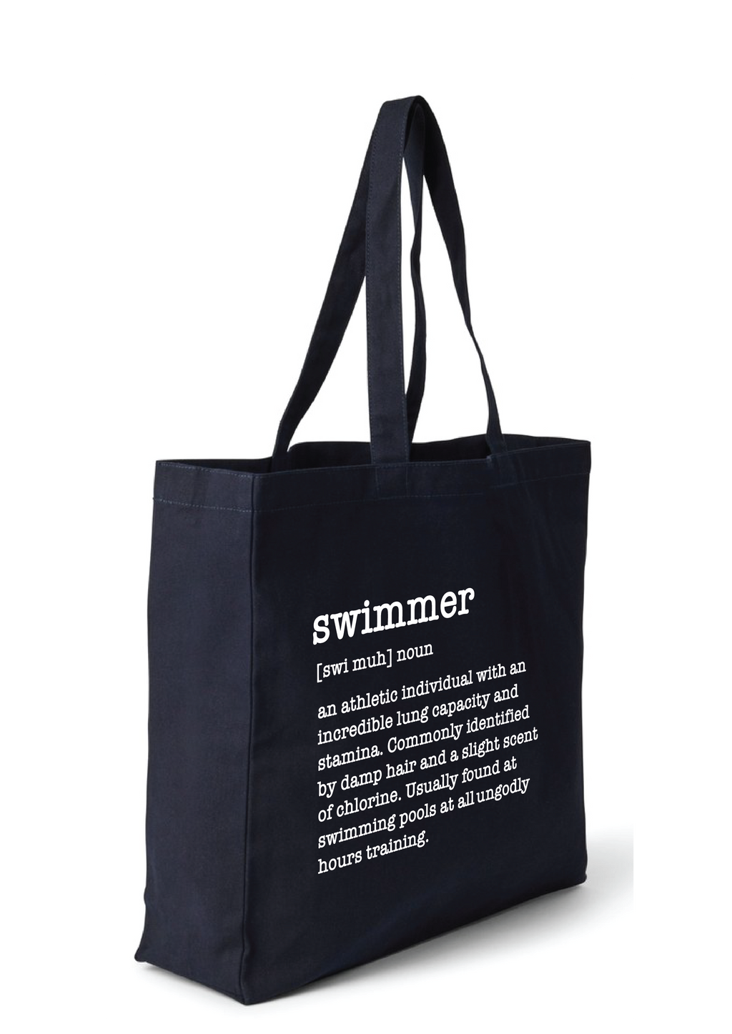 SWIMMER - NOUN TOTE BAG - 8 COLOURS AVAILABLE