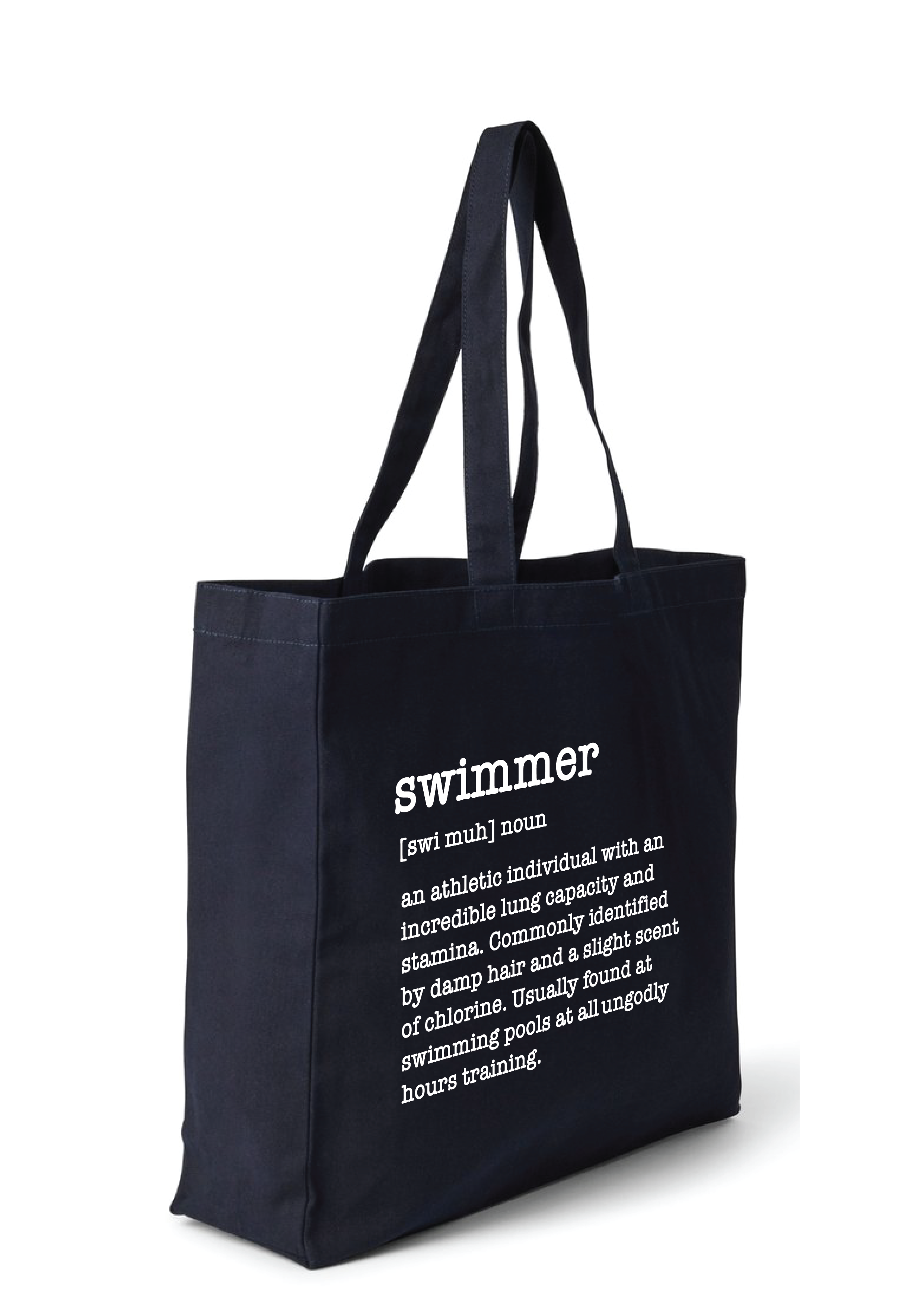 SWIMMER - NOUN TOTE BAG - 8 COLOURS AVAILABLE
