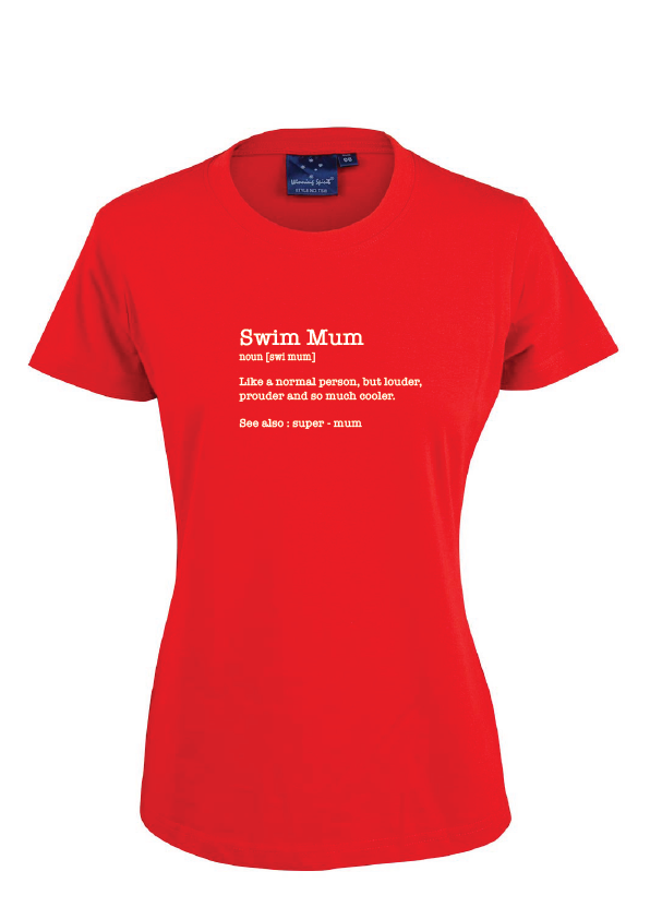 SWIM MUM (noun) - tee