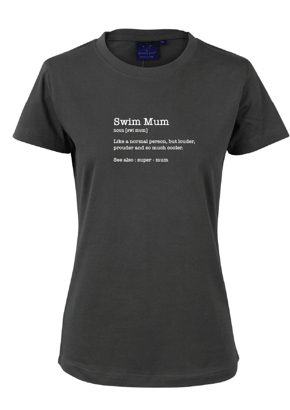SWIM MUM (noun) - tee