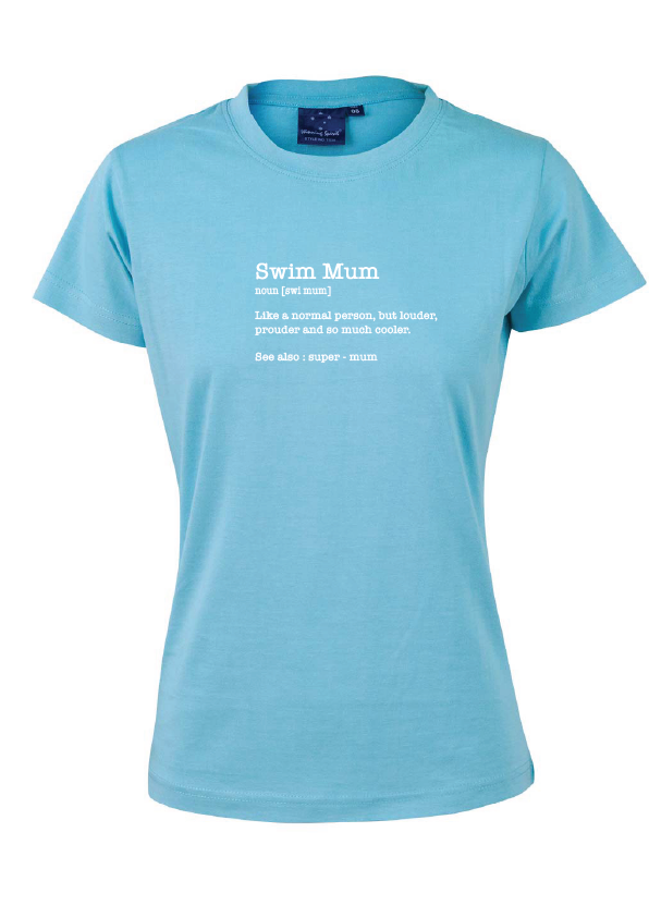 SWIM MUM (noun) - tee