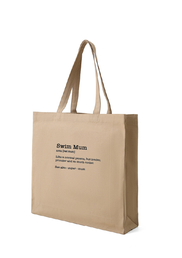 Tote Bag - Swim Mum (noun) - ASSORTED COLOURS