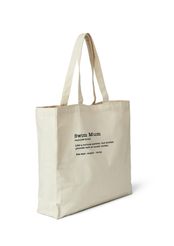 Tote Bag - Swim Mum (noun) - ASSORTED COLOURS