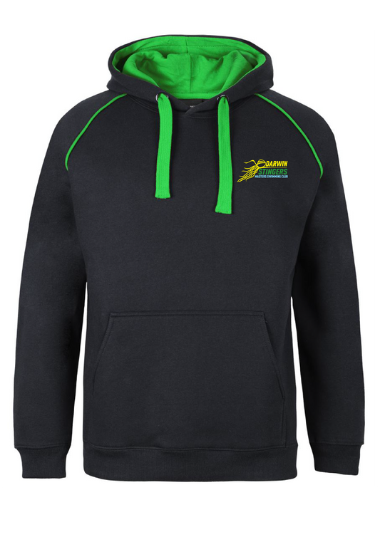 Darwin Stingers Hoodie with contrast piping