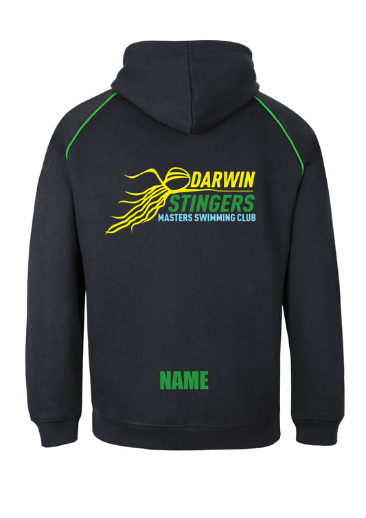 Darwin Stingers Hoodie with contrast piping