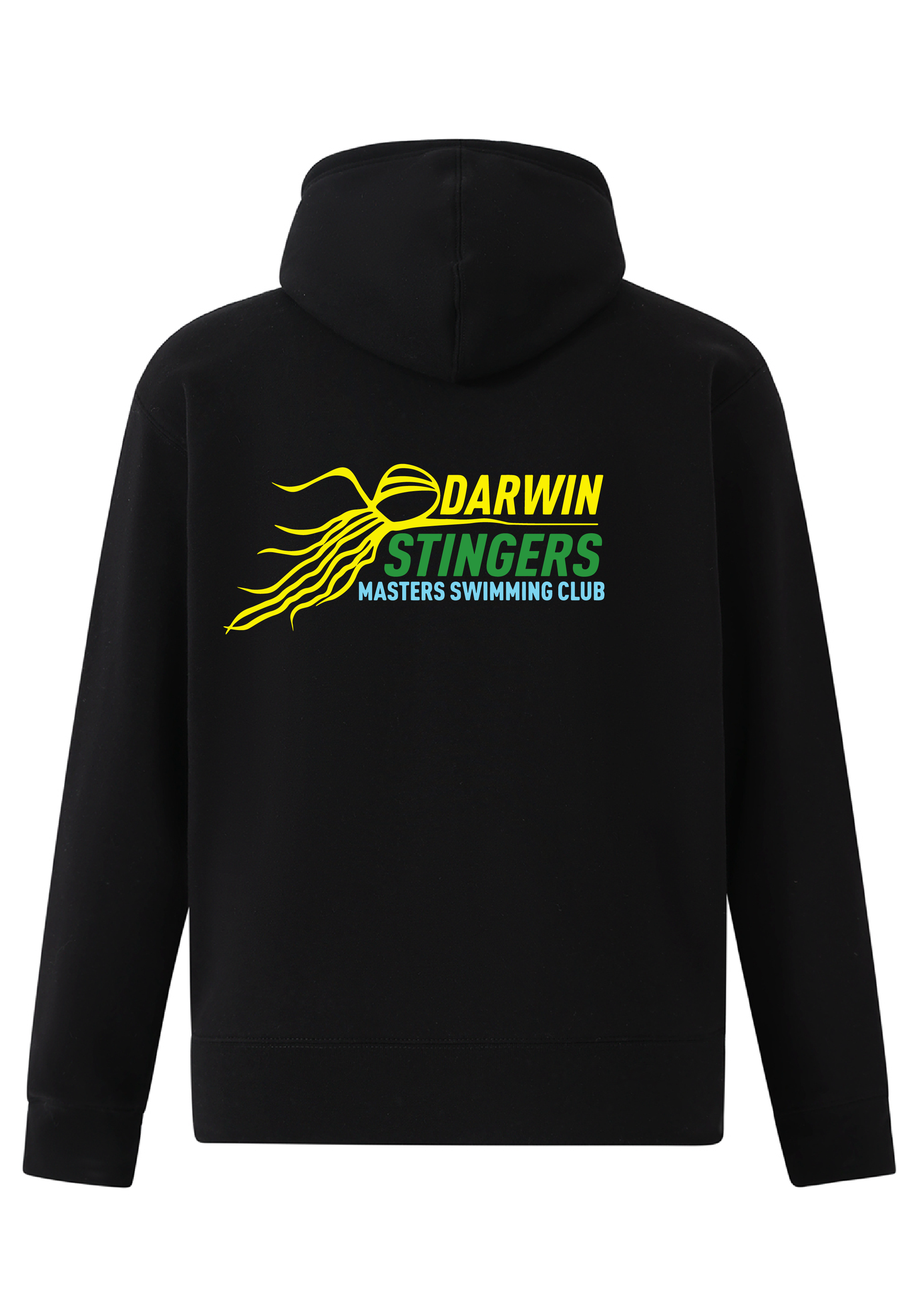 DARWIN STINGERS ZIP THRU HOODIE- WOMENS BLACK