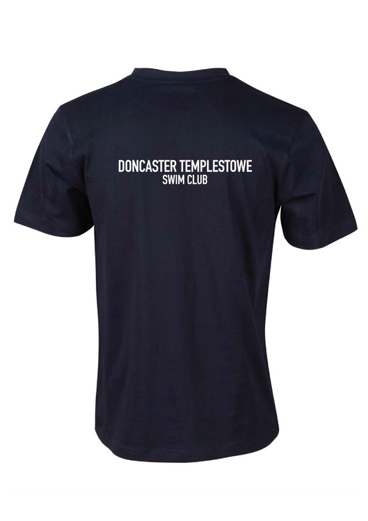 DONCASTER TEMPLESTOWE SWIM CLUB SHORT SLEEVE TEE - NAVY