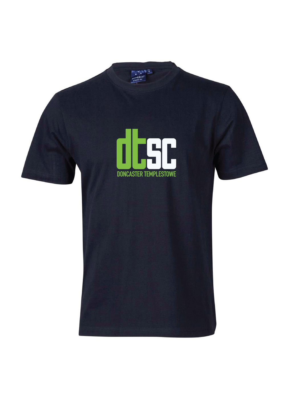 DONCASTER TEMPLESTOWE SWIM CLUB SHORT SLEEVE TEE - NAVY
