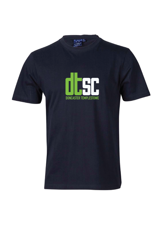 DONCASTER TEMPLESTOWE SWIM CLUB SHORT SLEEVE TEE - NAVY
