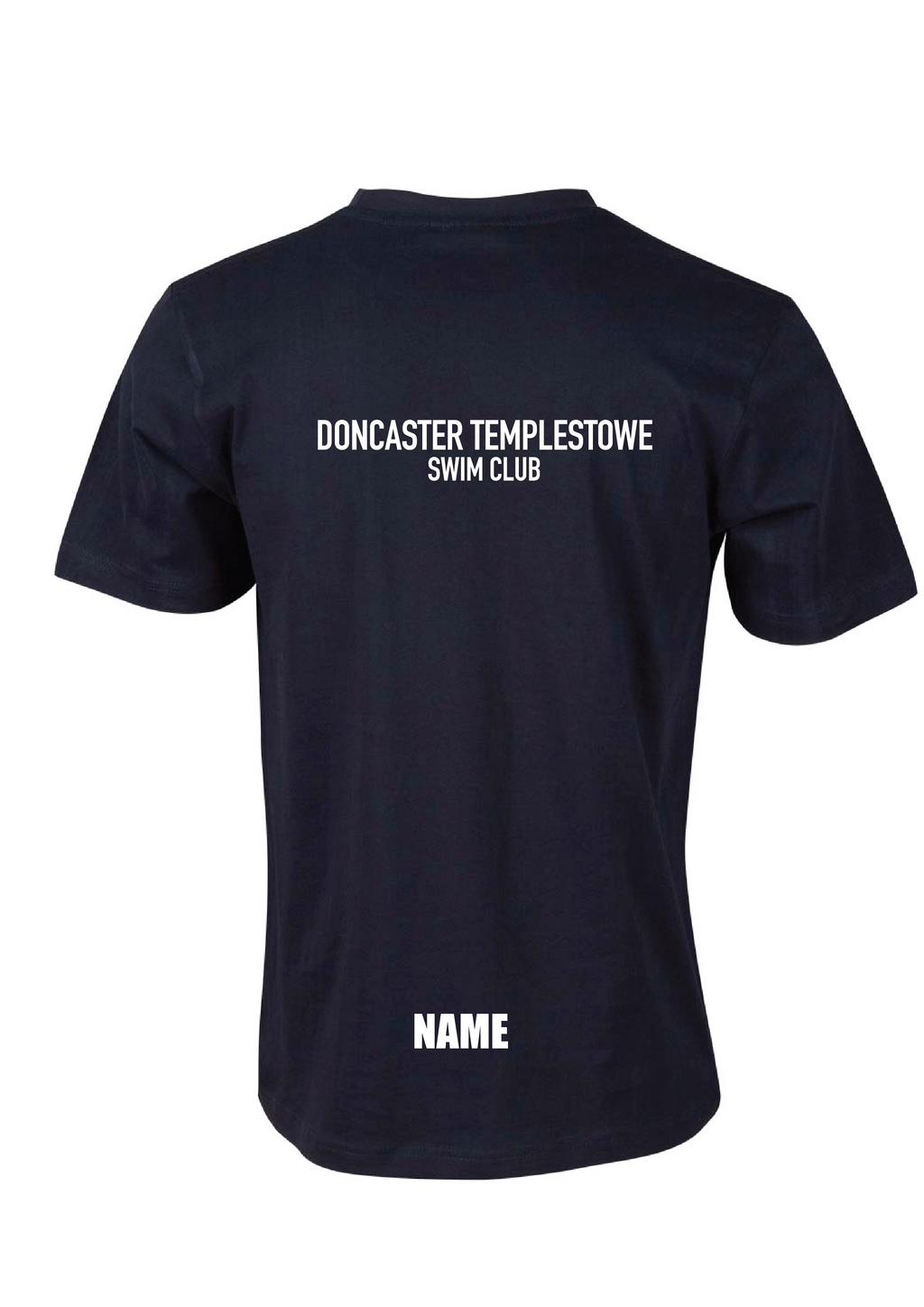 DONCASTER TEMPLESTOWE SWIM CLUB SHORT SLEEVE TEE - NAVY