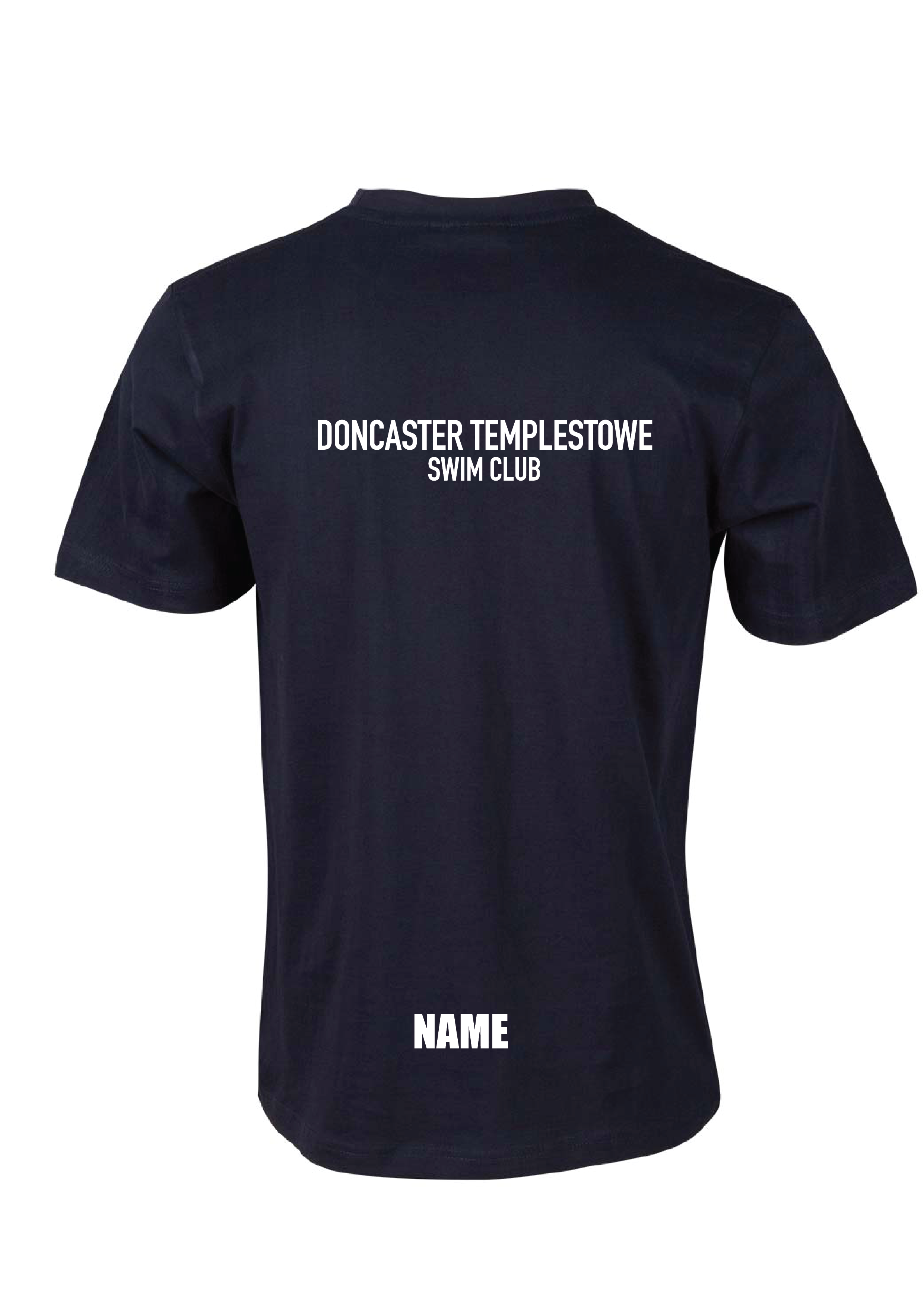 DONCASTER TEMPLESTOWE SWIM CLUB SHORT SLEEVE TEE - NAVY
