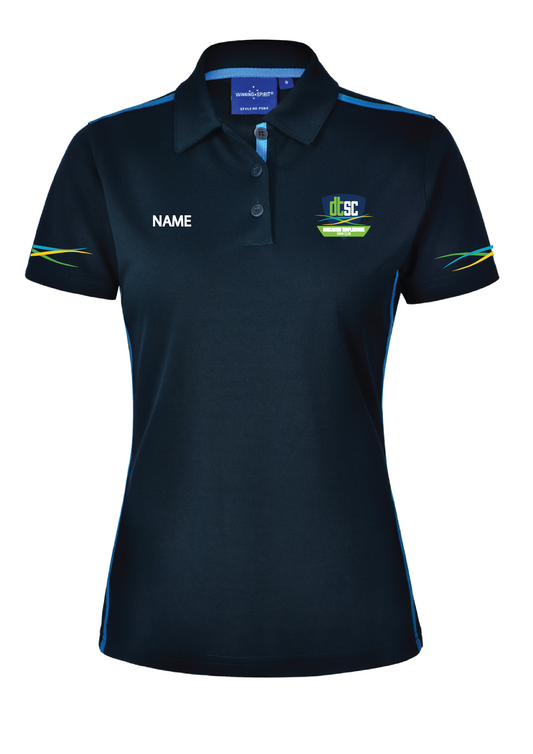 DONCASTER TEMPLESTOWE SWIM CLUB SHORT SLEEVE POLO - WOMEN'S