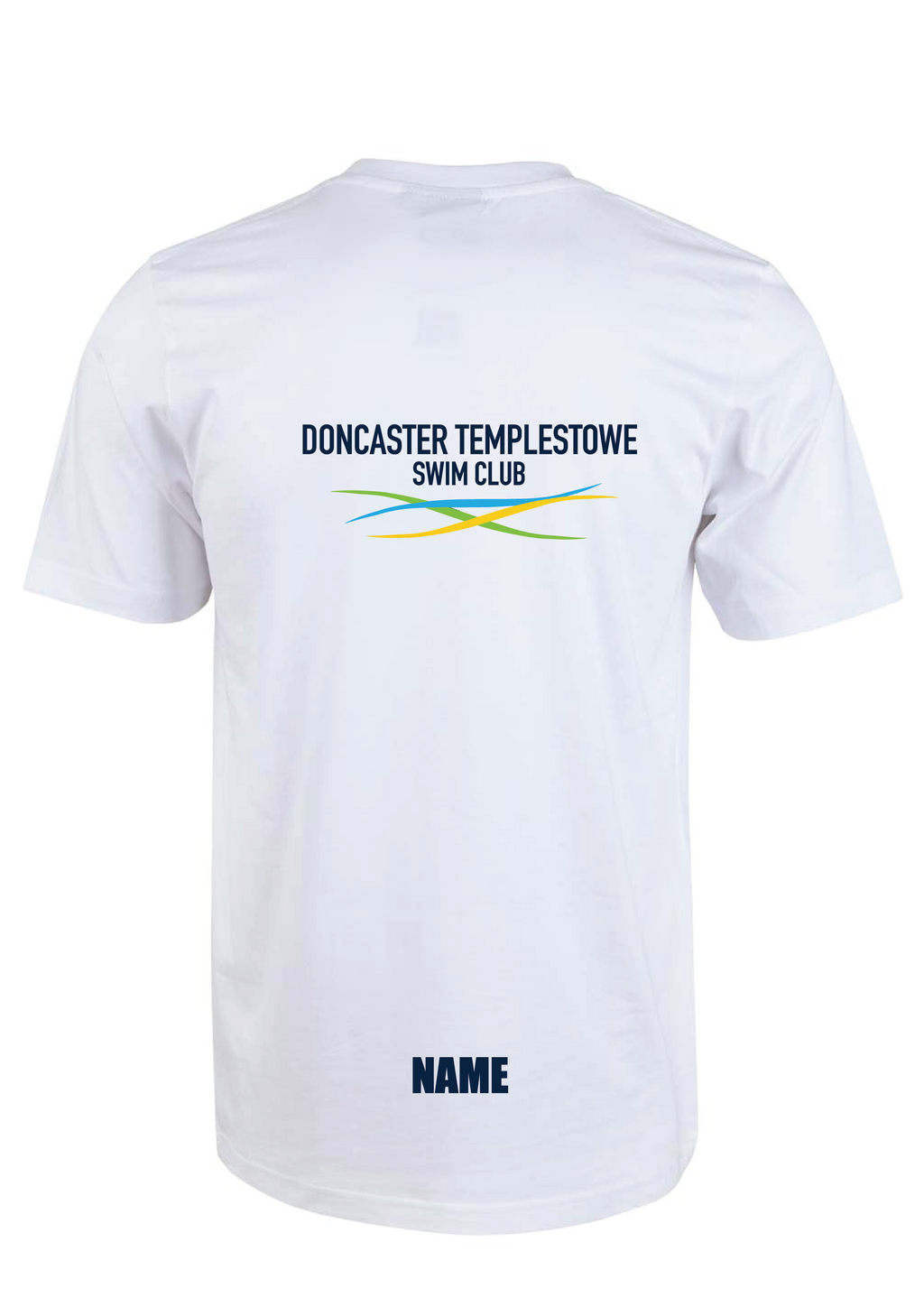 DONCASTER TEMPLESTOWE SWIM CLUB SHORT SLEEVE TEE - WHITE