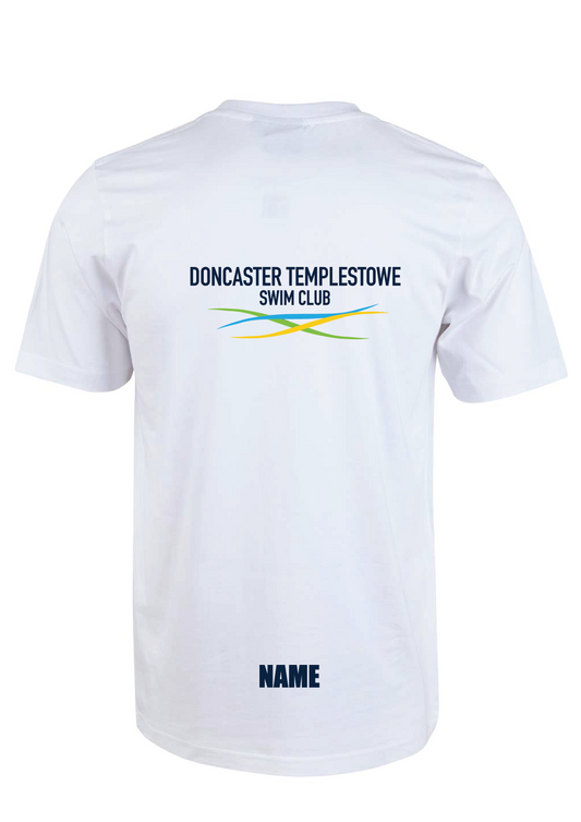 DONCASTER TEMPLESTOWE SWIM CLUB SHORT SLEEVE TEE - WHITE