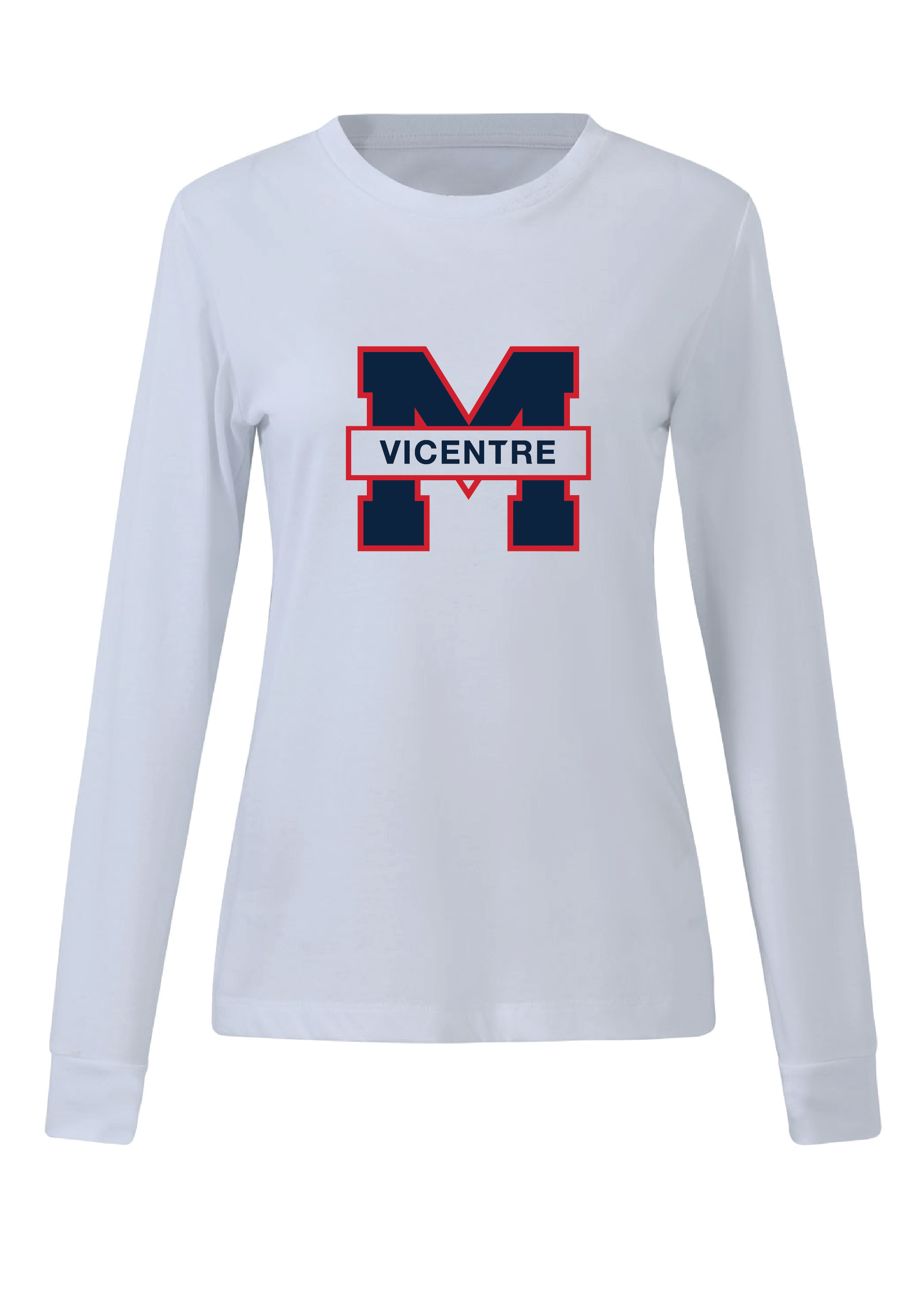 VICENTRE LONG SLEEVE STATE TEAM TEE - WOMEN'S