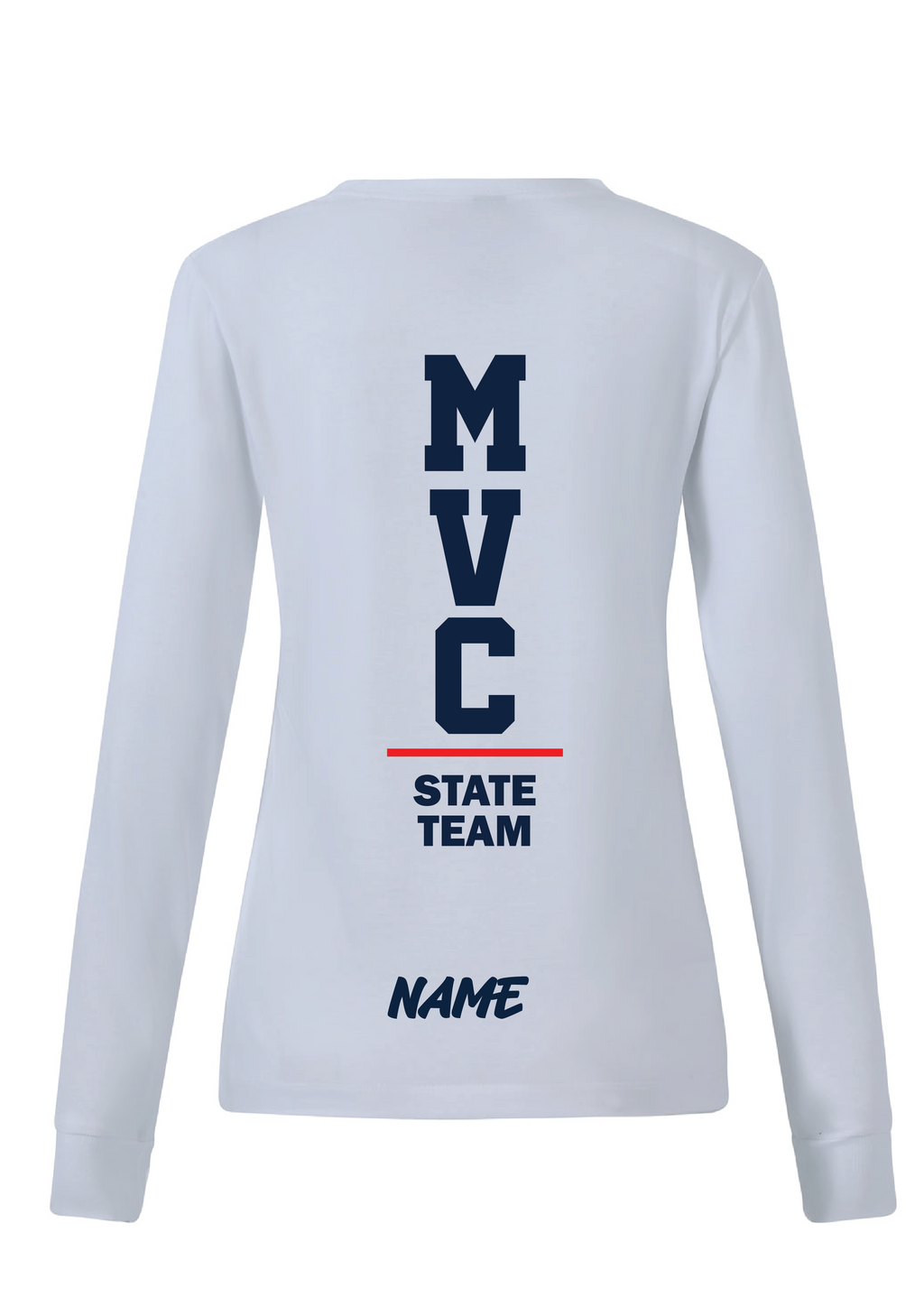 VICENTRE LONG SLEEVE STATE TEAM TEE - WOMEN'S