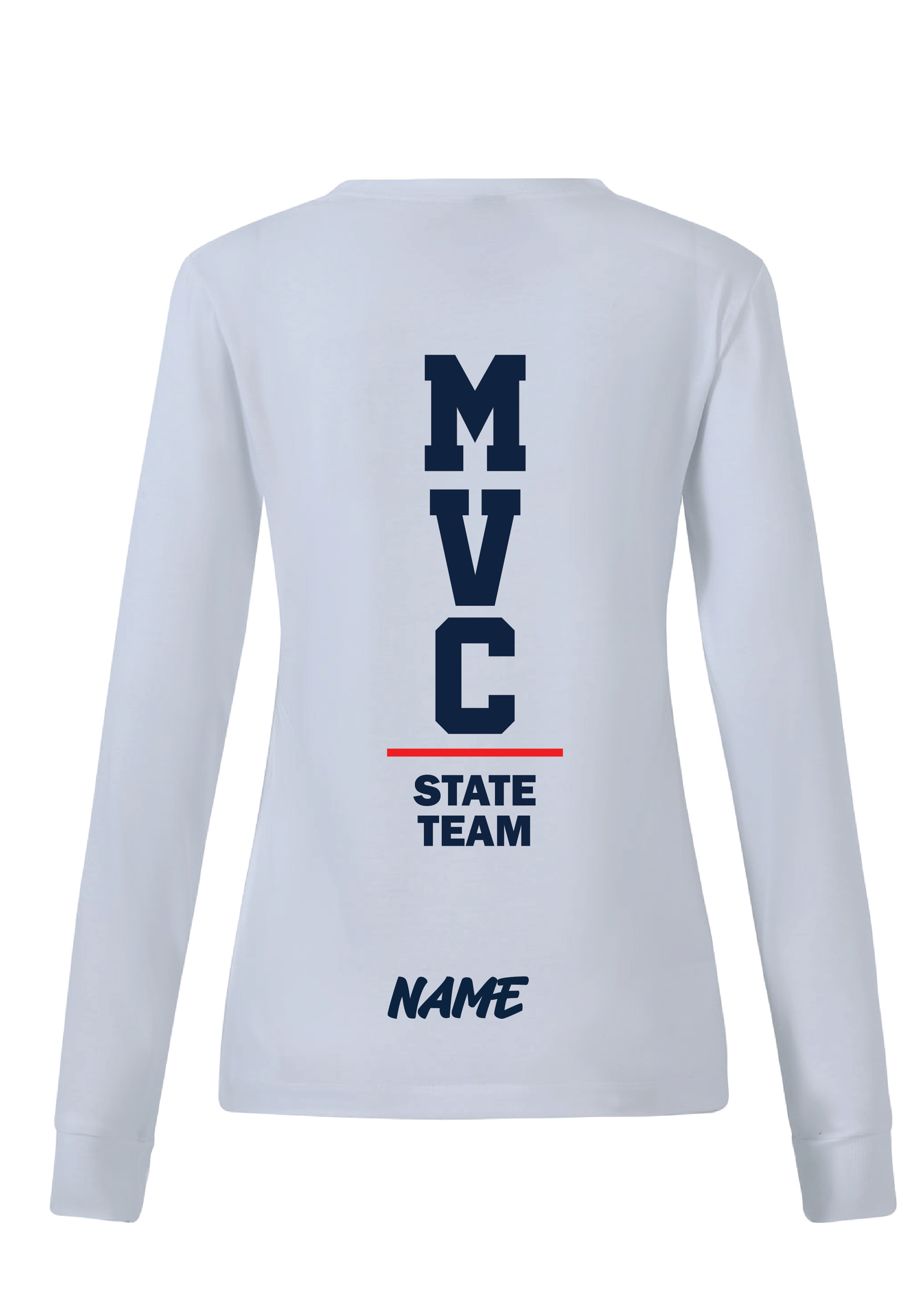 VICENTRE LONG SLEEVE STATE TEAM TEE - WOMEN'S