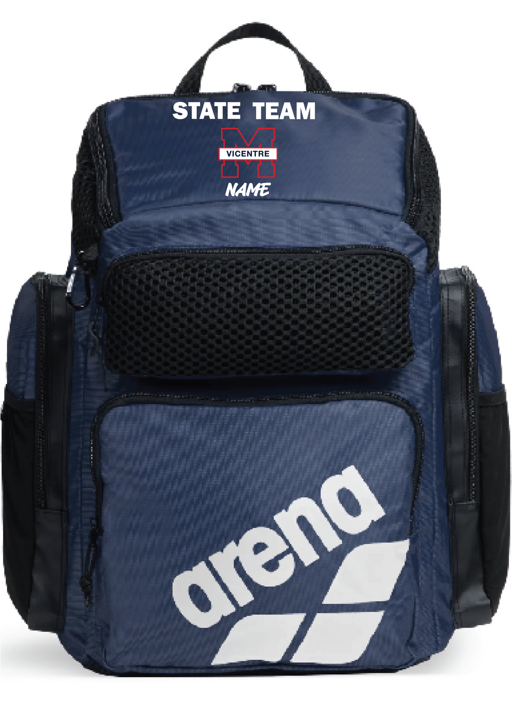 VICENTRE STATE TEAM BACKPACK - PERSONALISED
