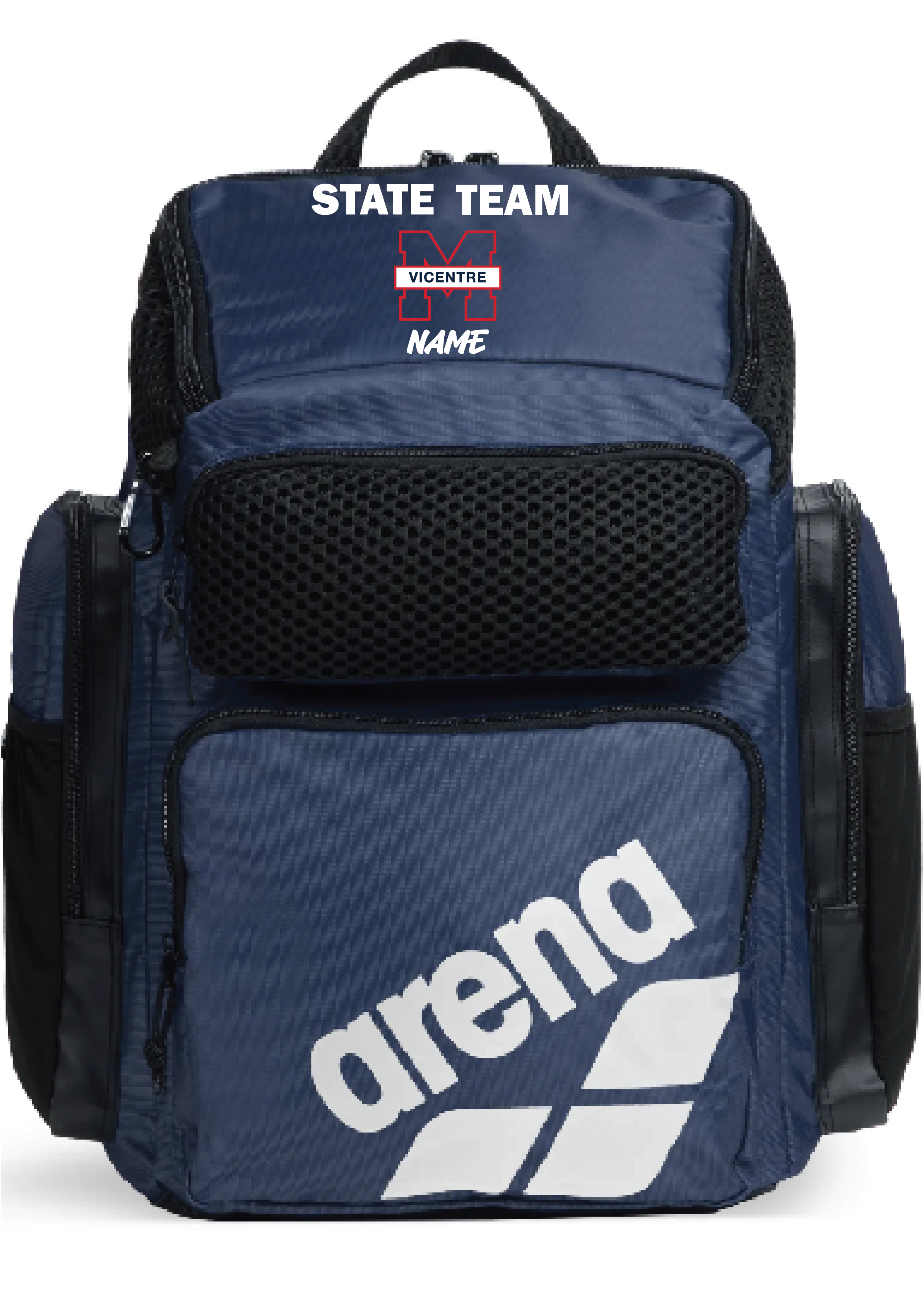 VICENTRE STATE TEAM BACKPACK - PERSONALISED