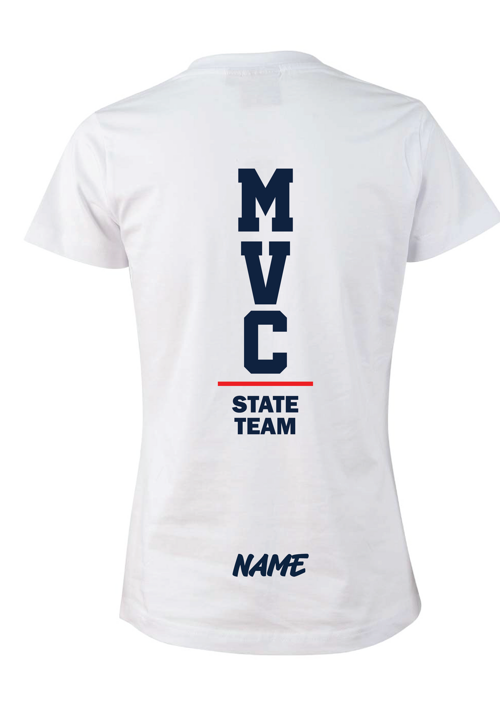 VICENTRE STATE TEAM SHORT SLEEVE SWIM CLUB TEE - WOMEN'S