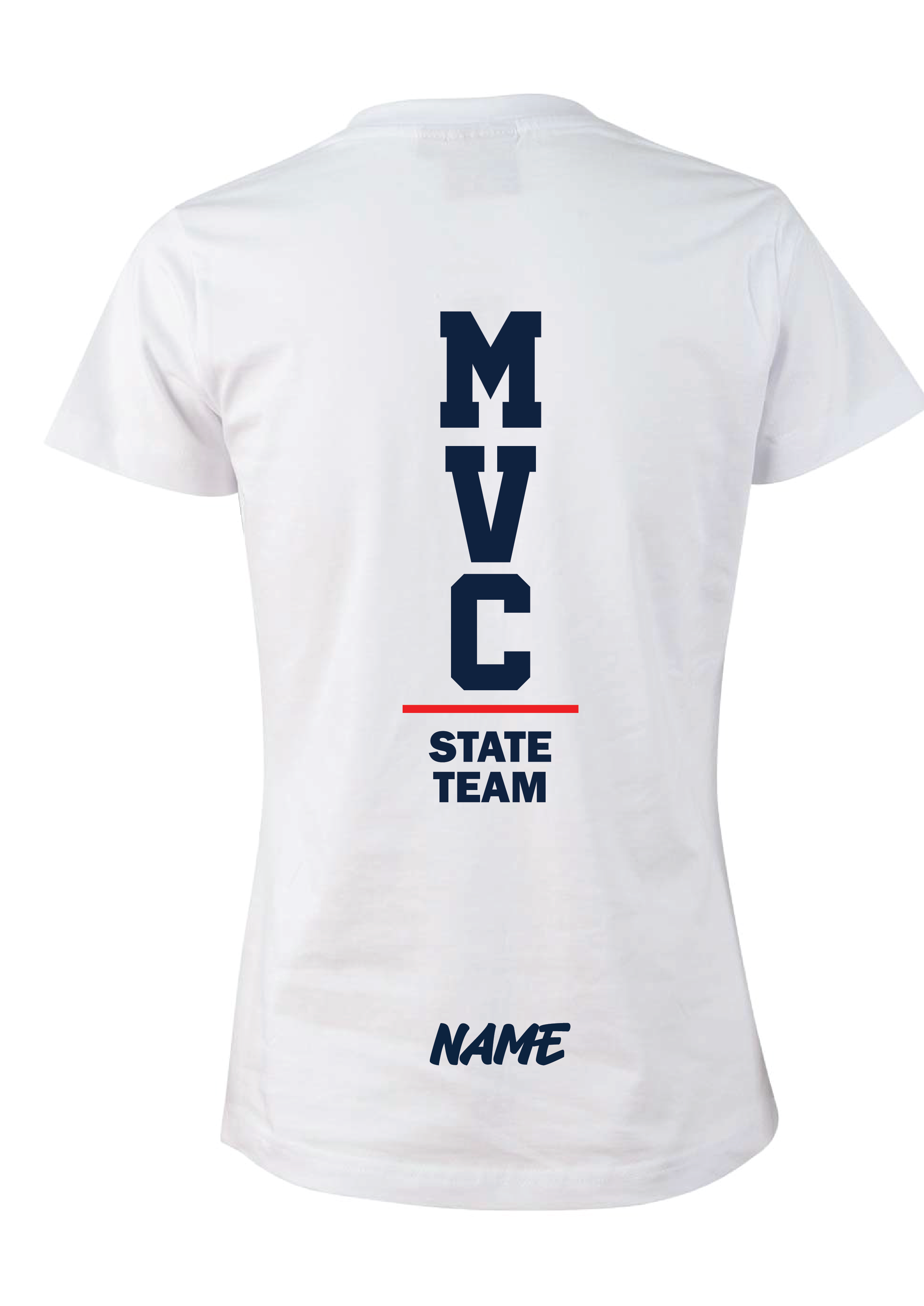 VICENTRE STATE TEAM SHORT SLEEVE SWIM CLUB TEE - WOMEN'S