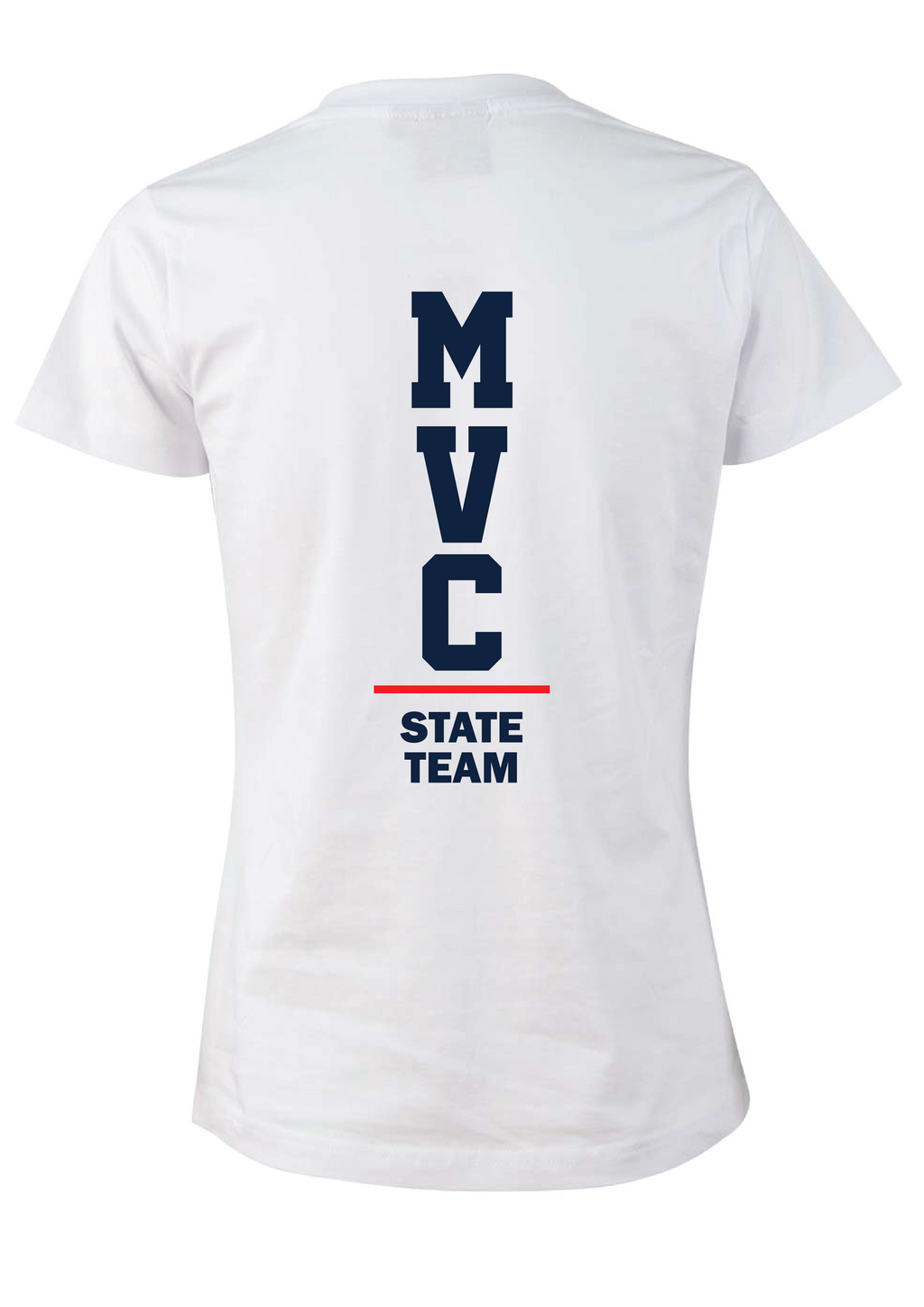 VICENTRE STATE TEAM SHORT SLEEVE SWIM CLUB TEE - WOMEN'S