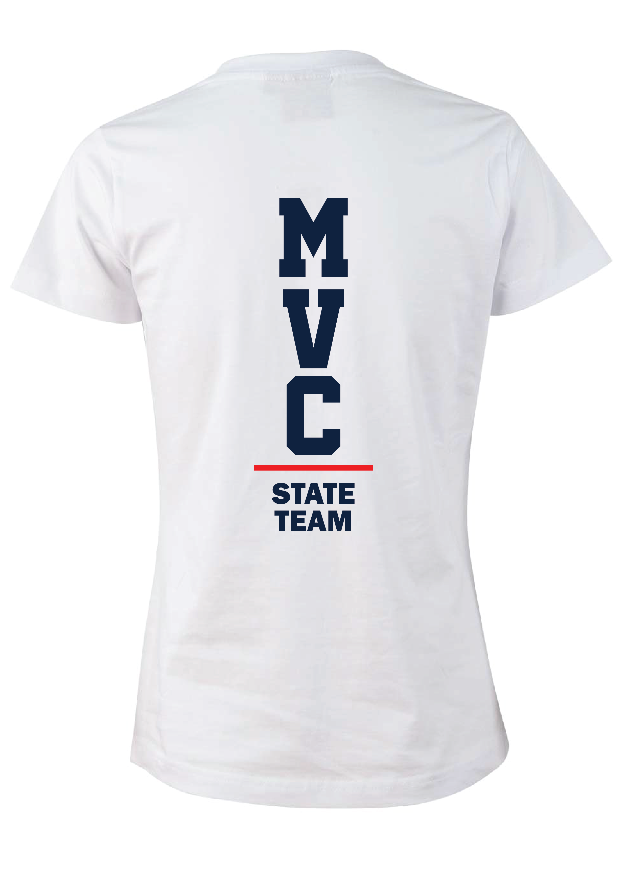 VICENTRE STATE TEAM SHORT SLEEVE SWIM CLUB TEE - WOMEN'S