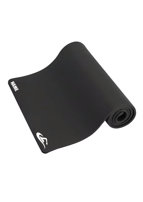Stretch/Yoga Mat - Swimmer - Black