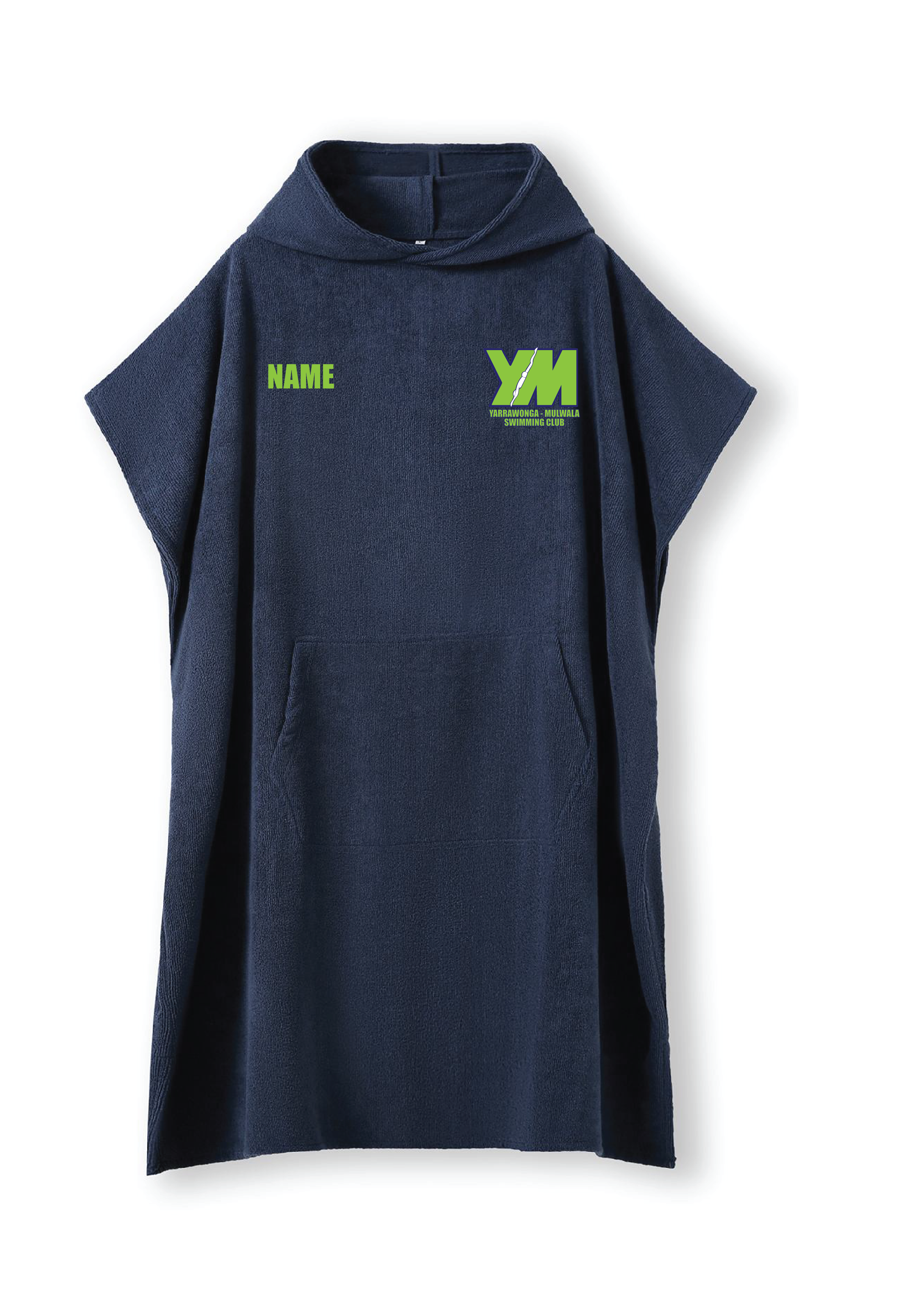 YARRAWONGA - MULWALA SWIM CLUB HOODED TOWEL