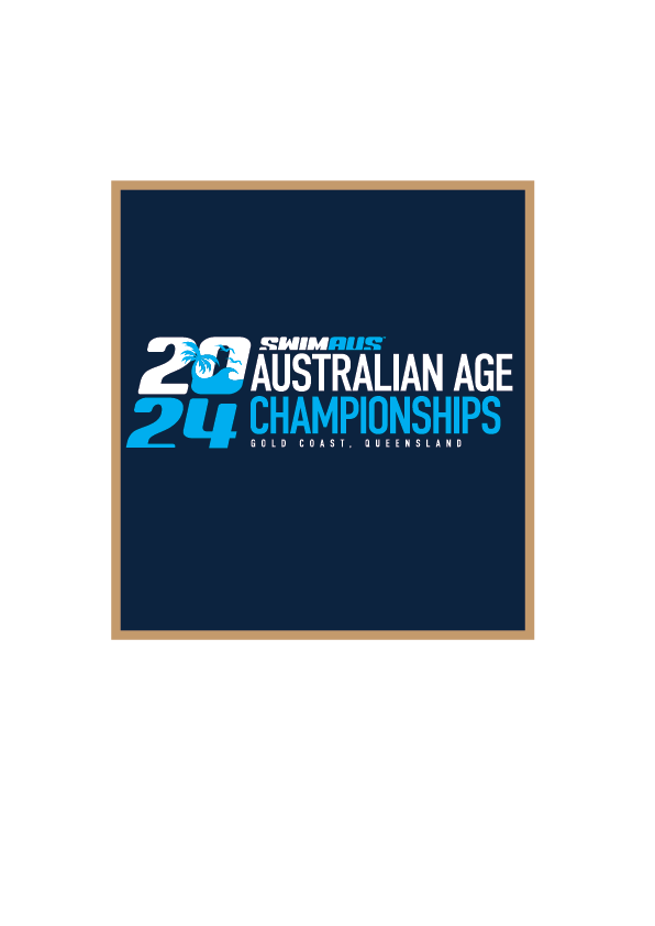 2024 Australian Age Championships Boxed Pin GOLD COAST swimmerch